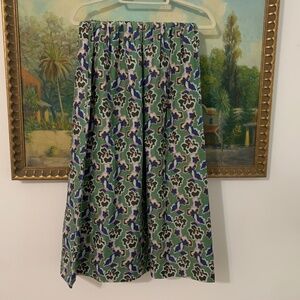 Mirth Verona Skirt - Green, Black and Pink Print - Size Small - NWOT